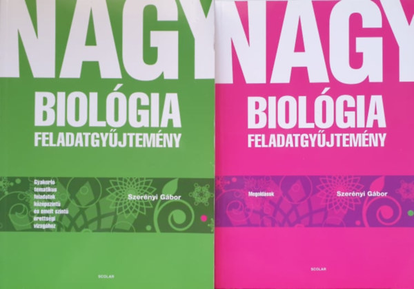 Dr. Szernyi Gbor - Nagy biolgia feladatgyjtemny + Megoldsok (2 ktet)