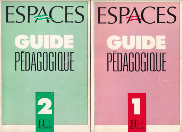 3 db francia pedaggia knyv ( egytt ) Espaces Guide Pdagogique 1-3. ktet