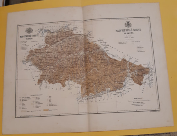 G�nczy P�l - Kogutowicz Man� - Nagy-K�k�ll� Megye t�rk�pe
