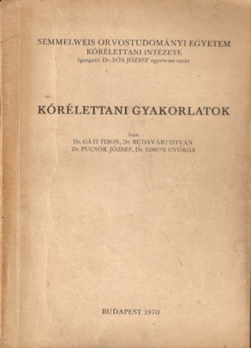 G�ti Tibor - K�r�lettani gyakorlatok (Egyetemi seg�dtank�nyv)