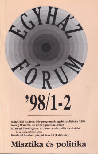 Kov�cs-Krass�i Anik� B�k�si Eszter - Egyh�z F�rum 98/1-2