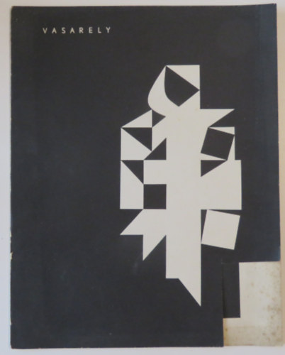 Vasarely (1957) kiállítási katalógus tizennégy reprodukcióval, műanyag melléklettel.