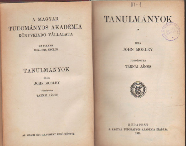 John Morley - Tanulmányok
