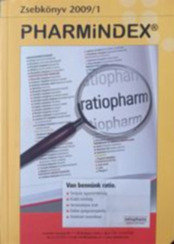 Pharmindex zsebk�nyv 2009/1