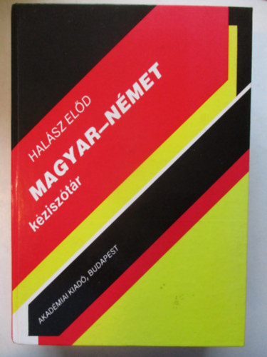 Halsz Eld - Magyar - nmet kzisztr