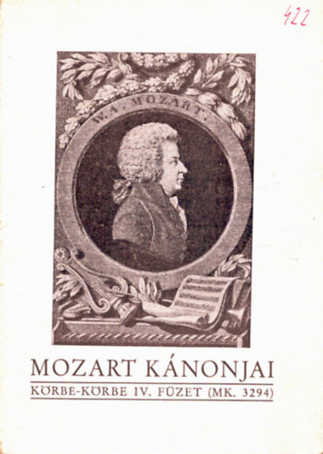 Jankovich Ferenc  (szerk.) - Mozart k�nonjai