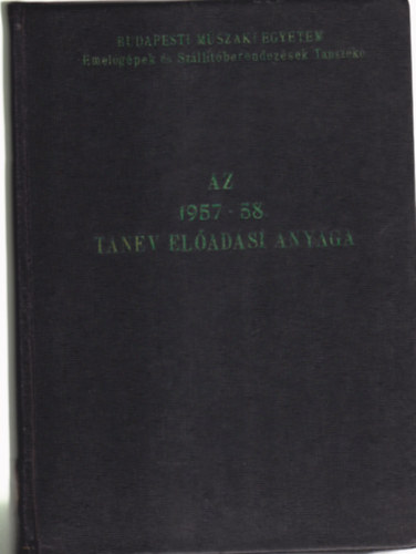 Az 1957-58-as tanv eladsi anyaga
