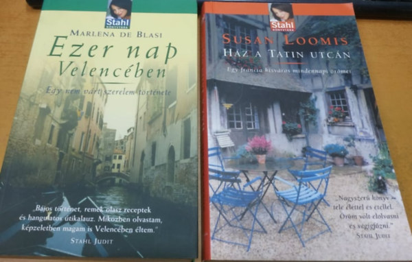 Susan Loomis Marlena de Blasi - Ezer nap Velencben + Hz a Tatin utcn (2 ktet)