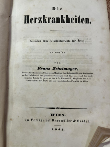 Die Herzkrankheiten ( A szívbetegség )
