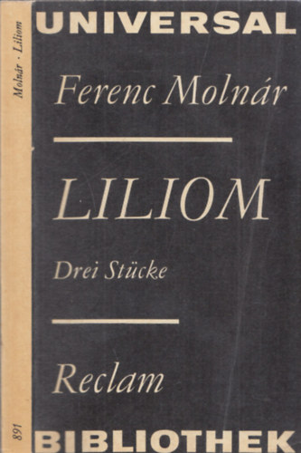 Ferenc Moln�r - Liliom (N�met nyelv�)