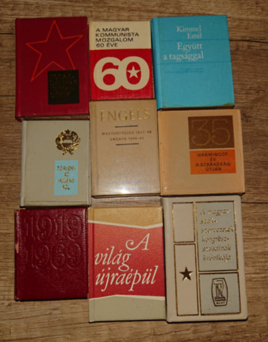 Engels - 9 politikai minik�nyv a szocialimus �veib�l ( a k�nyvc�mek a le�r�sban olvashat�k)