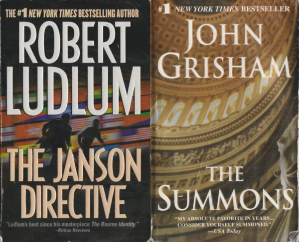 John Grisham Robert Ludlum - The Janson directive + The Summons (2 m)