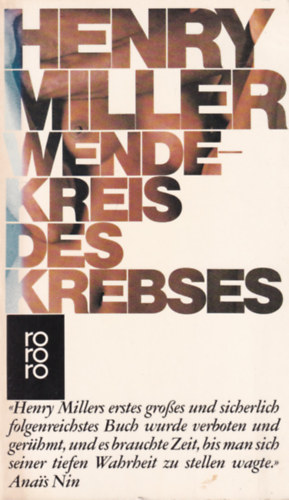 Henry Miller - Wendekreis des Krebses