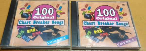 GEMA - 2 CD: 100 Original Chart Breaker Songs Vol. 3. + Vol. 4.