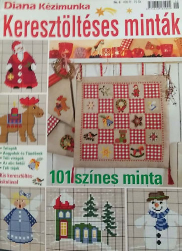 Keresztöltéses minták No. 6 (Diana kézimunka)