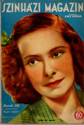 R�cz Vilmos (szerk.) - Sz�nh�zi magazin 1939. 25. sz�m