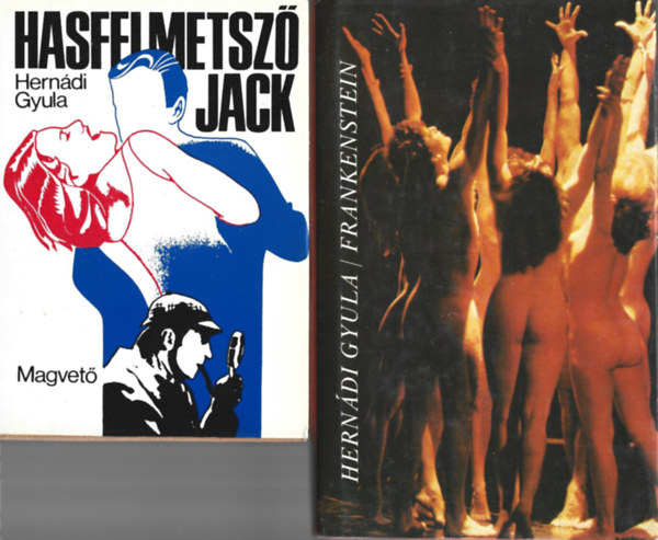 Hern�di Gyula - 2 db k�nyv, Hasfelmetsz� Jack, Frankenstein