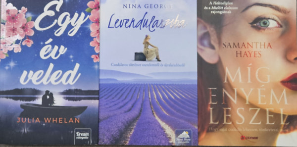 Julia Whelan, Samantha Hayes Nina George - 3 db romantikus regny: Levendulaszoba + Egy v veled + Mg enym leszel