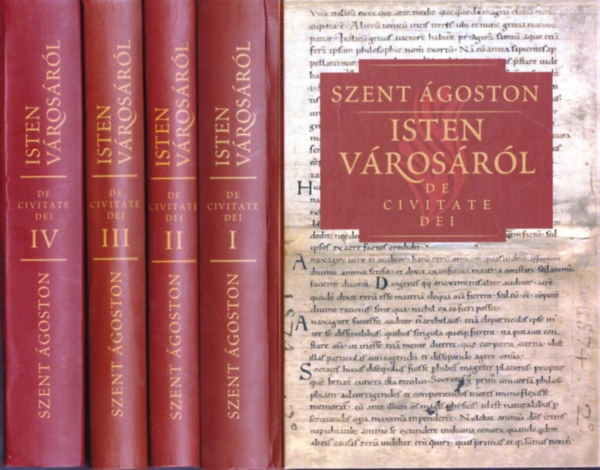 Szent Ágoston - Isten városáról I-IV.