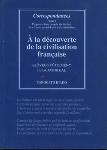 Sz. Tth Gyula -  la dcouverte de la civilisation francaise - Francia nyelvi program kzphaladknak 6