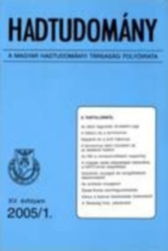 Hadtudom�ny 2005/1.