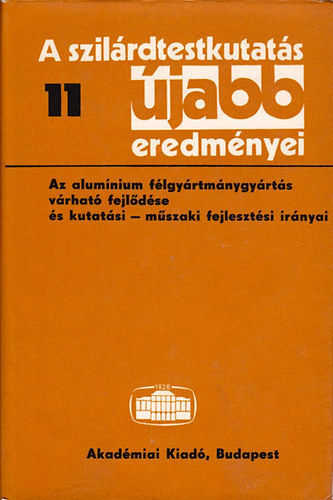 Sikls Tivadar  (szerk.) - A szilrdtestkutats jabb eredmnyei 3.