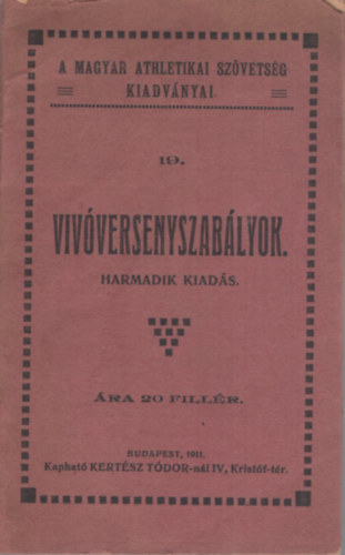 Viv�versenyszab�lyok