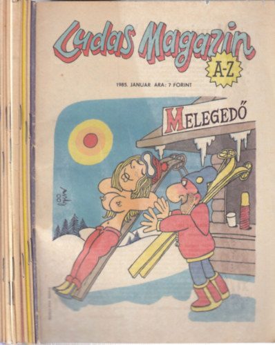 �rkus J�zsef  (f�szerk.) - 10 db. Ludas magazin A-Z. 1985. (hi�ny: szeptember, december)