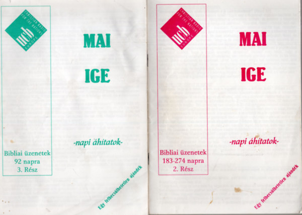 Bob Gass - Mai ige - Bibliai zenetek 2-3. rsz