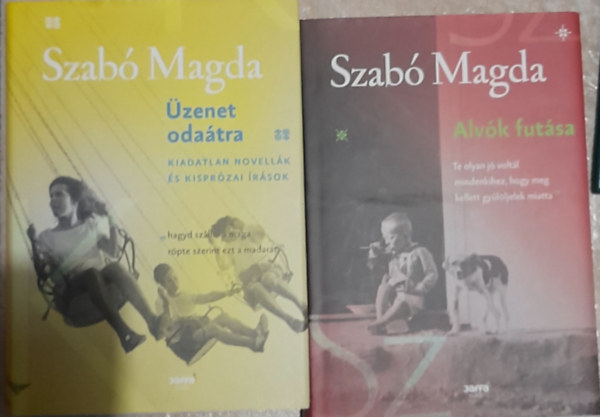 Magda Szabó - 2 db kötet: Üzenet odaátra, Alvók futása