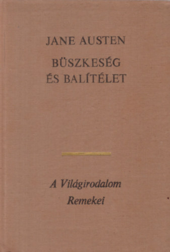 Jane Austen - Bszkesg s baltlet