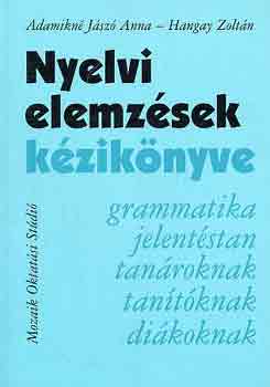 Adamikn� J�sz� A.-Hangay Z. - Nyelvi elemz�sek k�zik�nyve