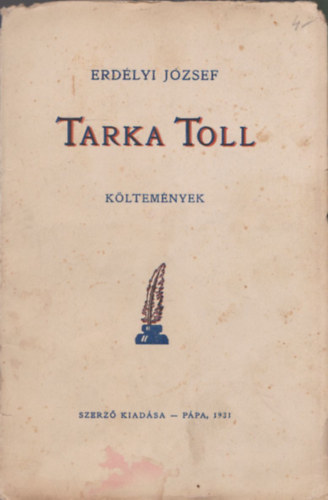 Erdlyi Jzsef - Tarka toll (I. kiads)