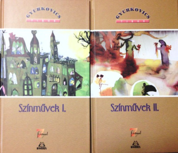 Gyurkovics Tibor - Sznmvek 1-2. (Estre meghalsz / Kreutzer szonta / Isten nem szerencsejtkos / des Anna / Fszekalja / Bombatlcsr / Groteszkek / Csszrmorzsa / Hbor, hrmasban / A gyztes / Hallsakk	 / Az reg / Nagyvizit / szinte rsz