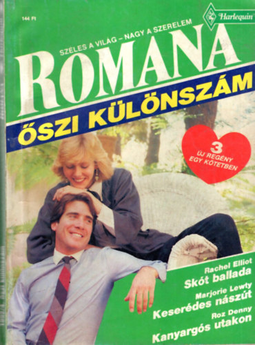 Dr. Tglsy Imre  (fszerkeszt) - Romana szi klnszm 1992/4.