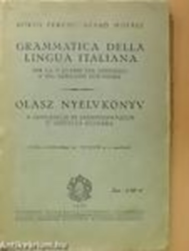 Boros-Szab� - Grammatica della lingua italiana