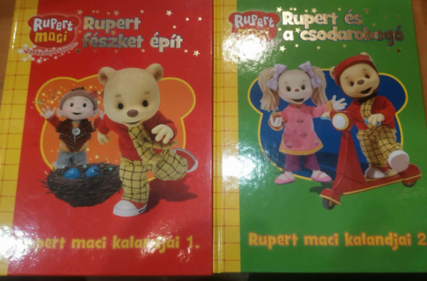 M�rton Andrea  (ford.) - 2 db Rupert maci var�zslatos kalandjai 1-2.: Rupert f�szket �p�t + Rupert �s a csodarobog�