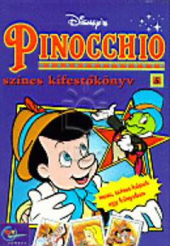 Pinocchio sz�nes kifest�k�nyv 5.