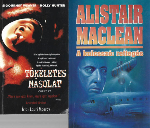 2 db knyv, Lauri Maerov: Tkletes msolat, Alistair Maclean: A kulcssz: rettegs