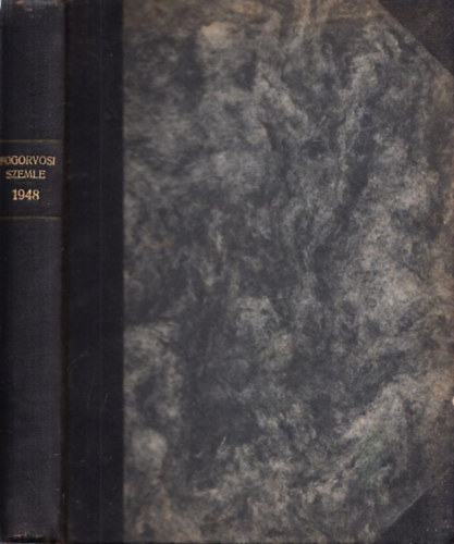 Dr. Varga István - Fogorvosi Szemle (1948-as teljes évfolyam)