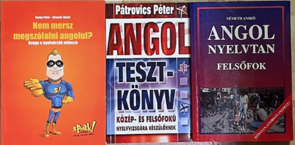 Nmeth Anik Ptrovics Pter - Angol knyvcsomag (3 ktet)