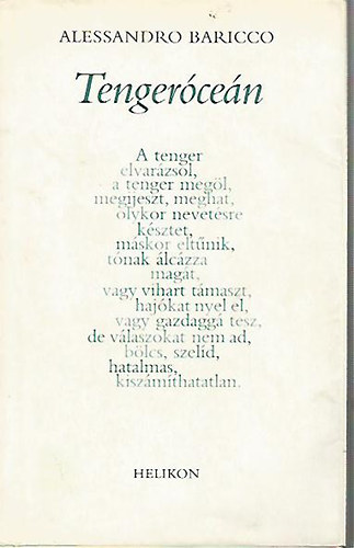 Alessandro Baricco - Tengercen