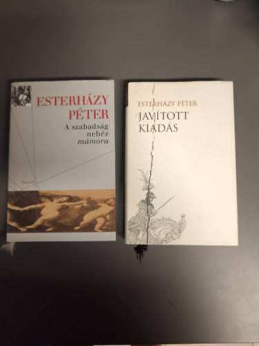 Esterhzy Pter - A szabadsg nehz mmora (Vlogatott esszk, cikkek 1996-2003)+Javtott kiads 2db