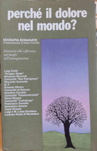 Mario Pomilio Mariapia Bonanate - Perch� il dolore nel mondo? (Edizioni Paoline)(Hanno Detto 4)