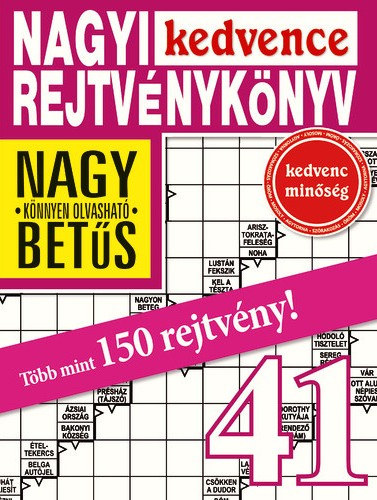 Nagyi Kedvence Rejtvnyknyv 41.