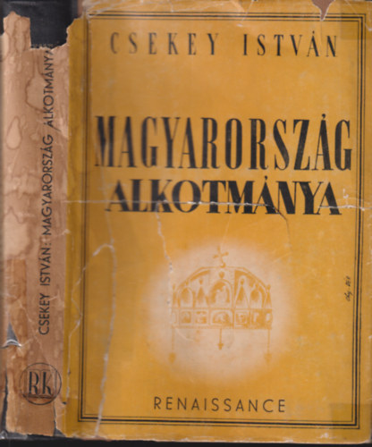 Csekey István - Magyarország alkotmánya