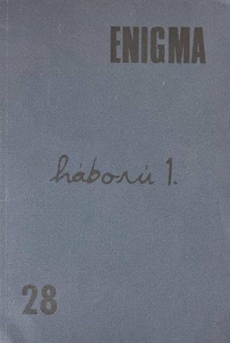 Enigma - VII. vfolyam, 2001, 28. szm