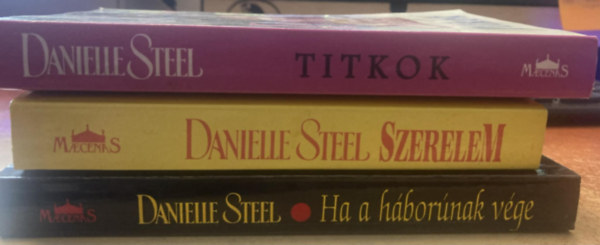 Danielle Steel - 3 db Danielle Steel könyvcsomag