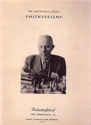 Dr. Asztalos Lajos emlékverseny -1958