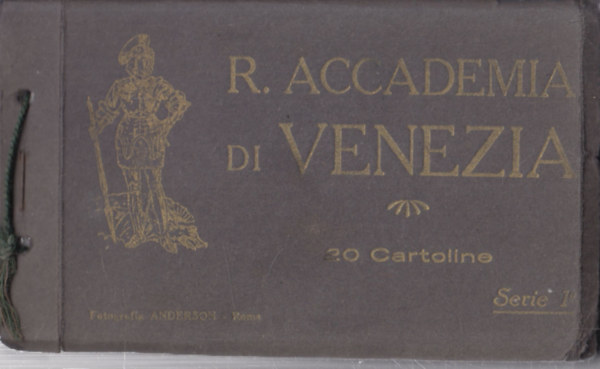 R. Accademia di Venezia (20 db képeslap összefűzve)